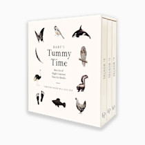 Baby's Tummy Time Book Box Set: A 3-Book Box Set of High-Contrast Art for Visual Stimulation at Tummy Time (Tabitha Paige Children's Book Series)
