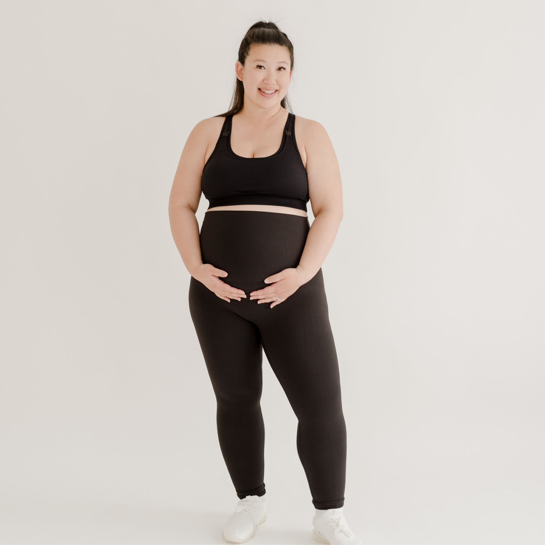 AXK Maternity The Baby Mama Legging (Non Scrunch) - Braxton Hicks, 3XL.