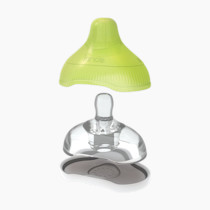 Kiinde Twist Active Latch Nipples for Breast Milk or Formula Feeding - Slow Flow (2 Pack)