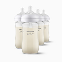 Philips Avent Glass Natural Baby Bottle - 8 Oz, 4