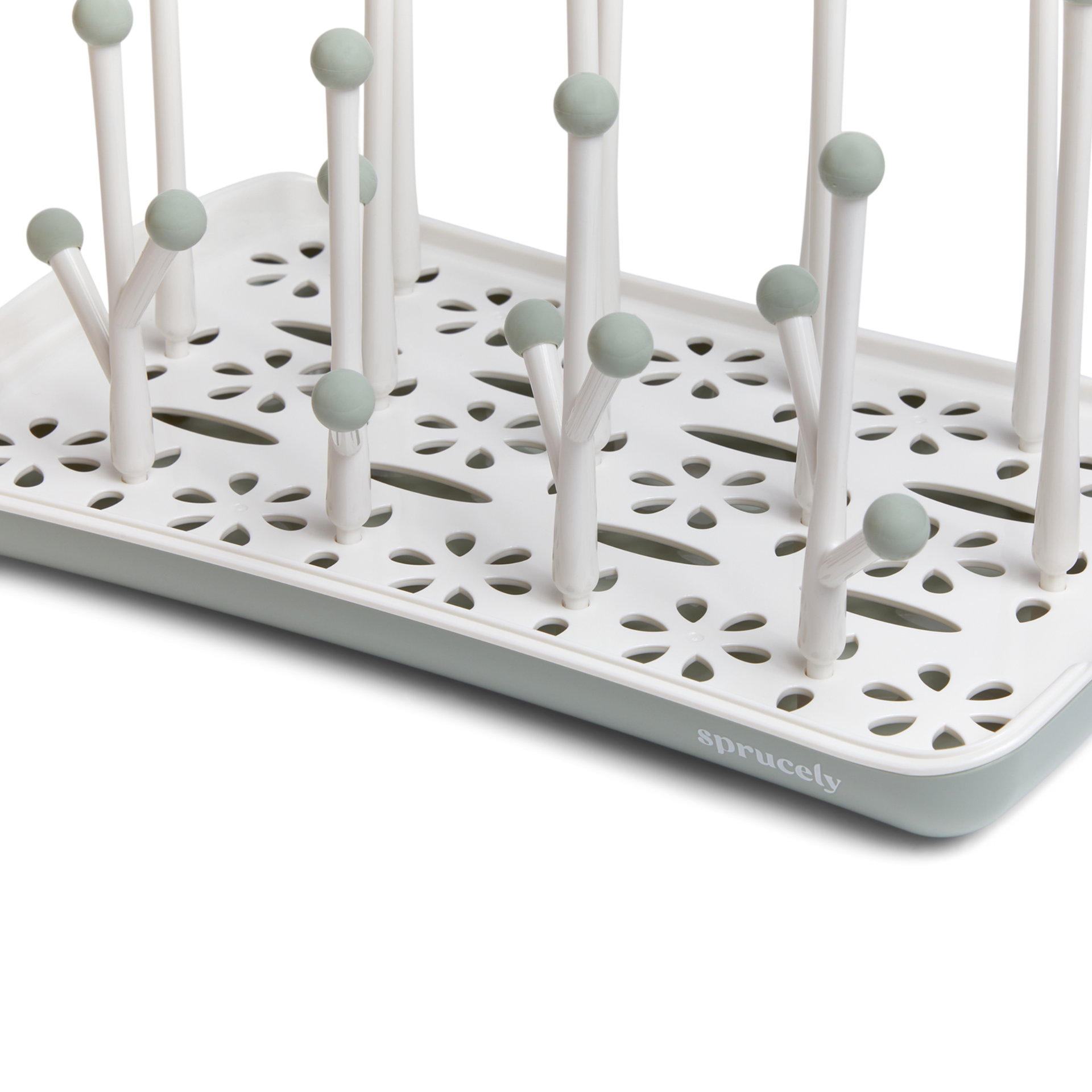 Sprucely Bottle Drying Rack.