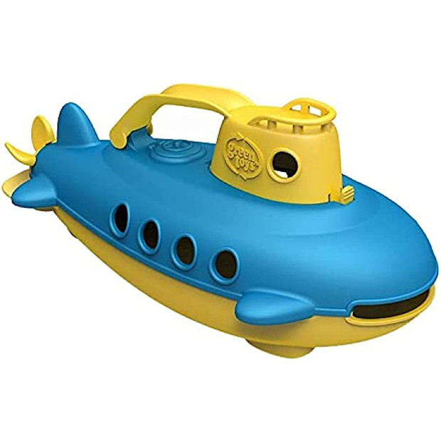 Green Toys Submarine with Spinning Rear Propeller.
