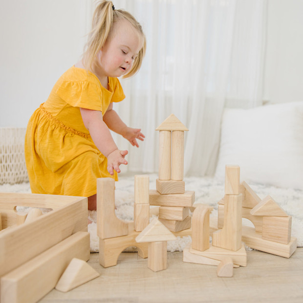 Melissa & Doug Standard Unit Blocks.