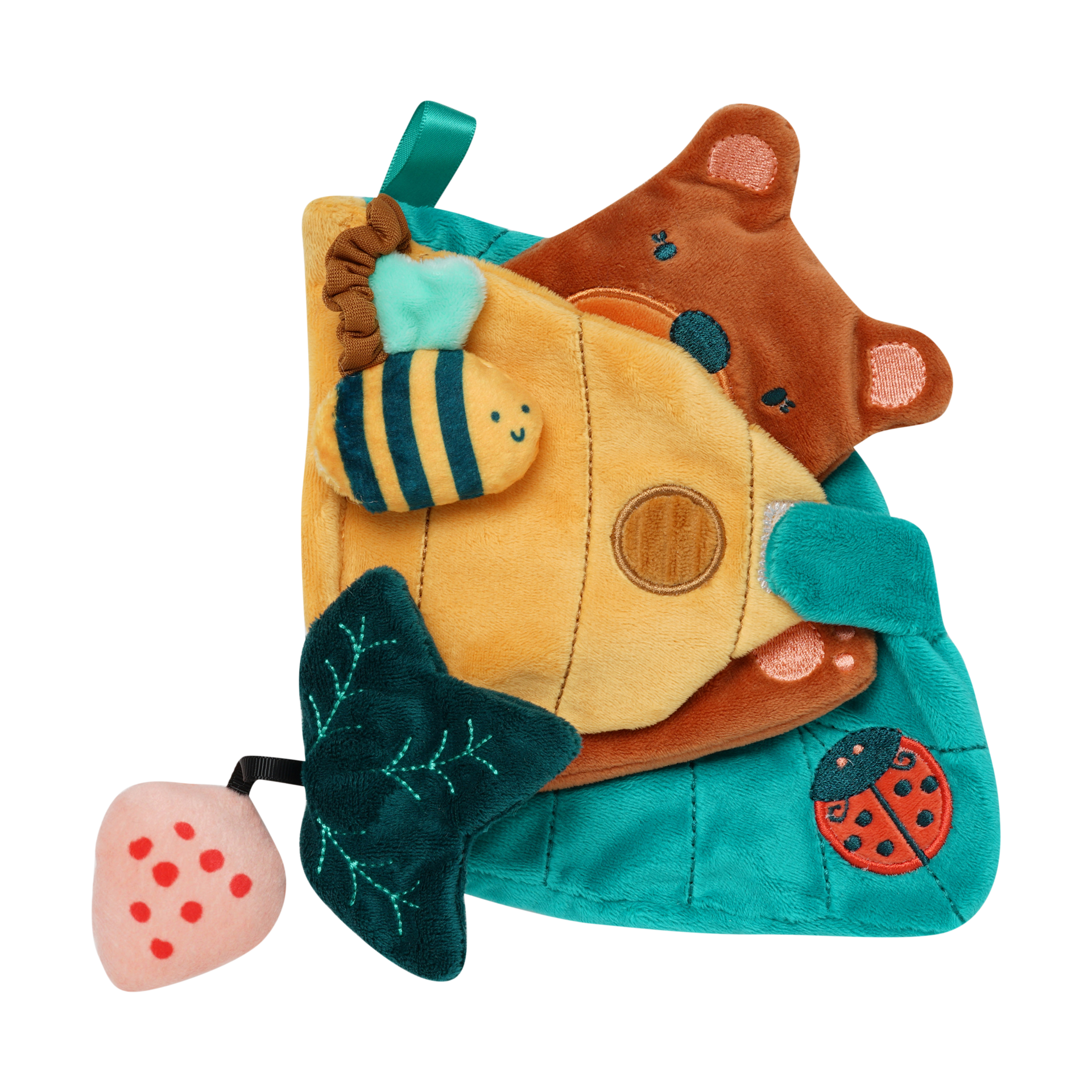 Manhattan Toy Happy Hive Sensory Book.