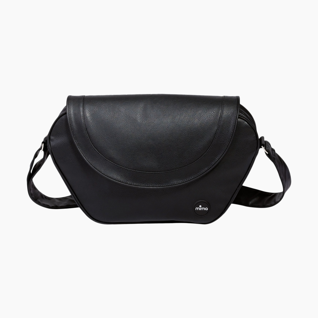 Mima Xari Trendy Faux Leather Changing Bag - Black.