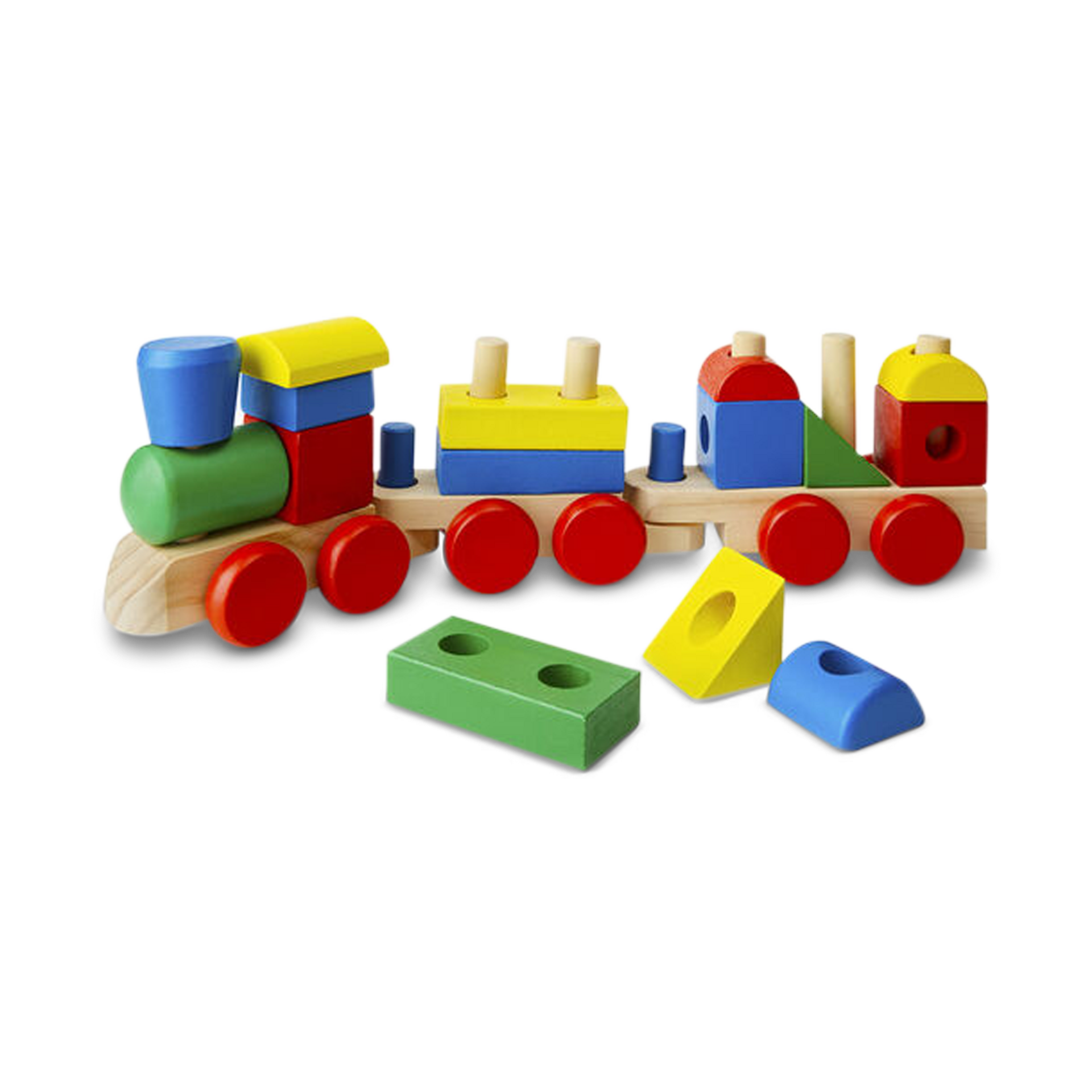 Melissa & Doug Stacking Train Toddler Toy.