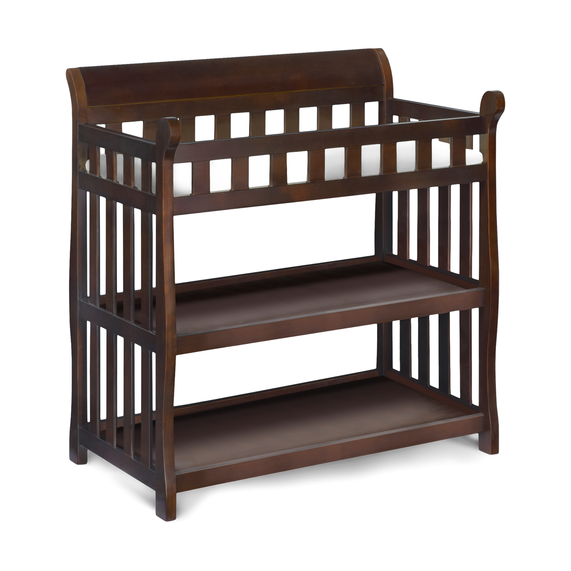 Delta Children Eclipse Changing Table Black Cherry Espresso