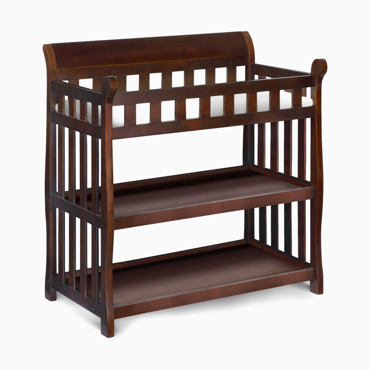 Delta Children Eclipse Changing Table - Black Cherry Espresso.