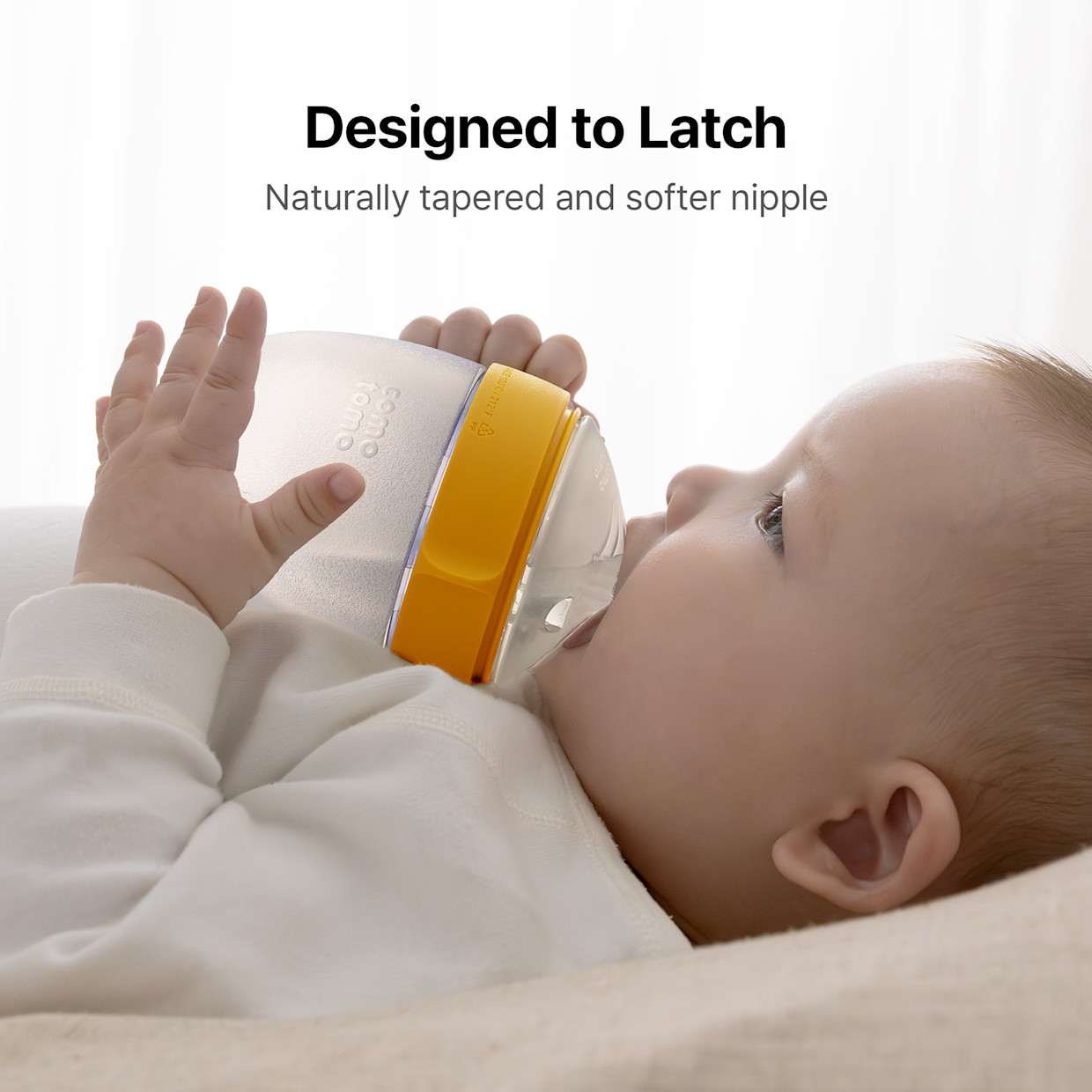 Comotomo Newborn Starter Set (12 Piece Set) - Yellow.