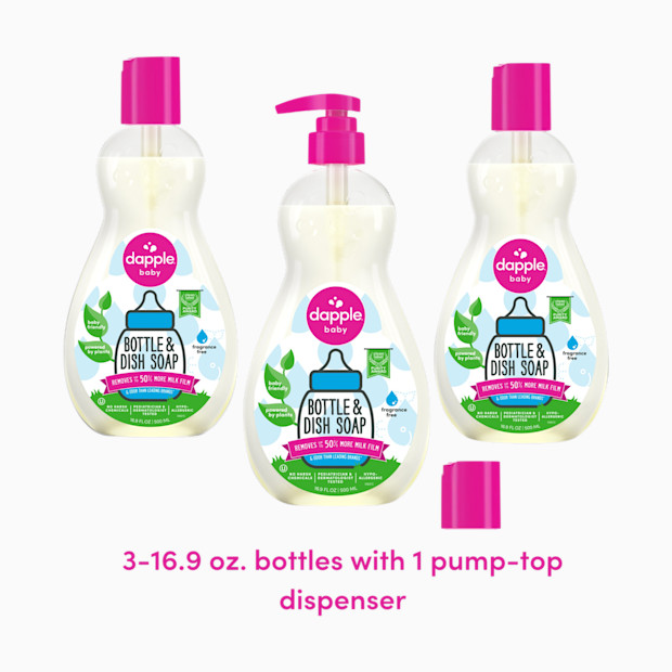 Dapple Bottle & Dish Soap (3 Pack).
