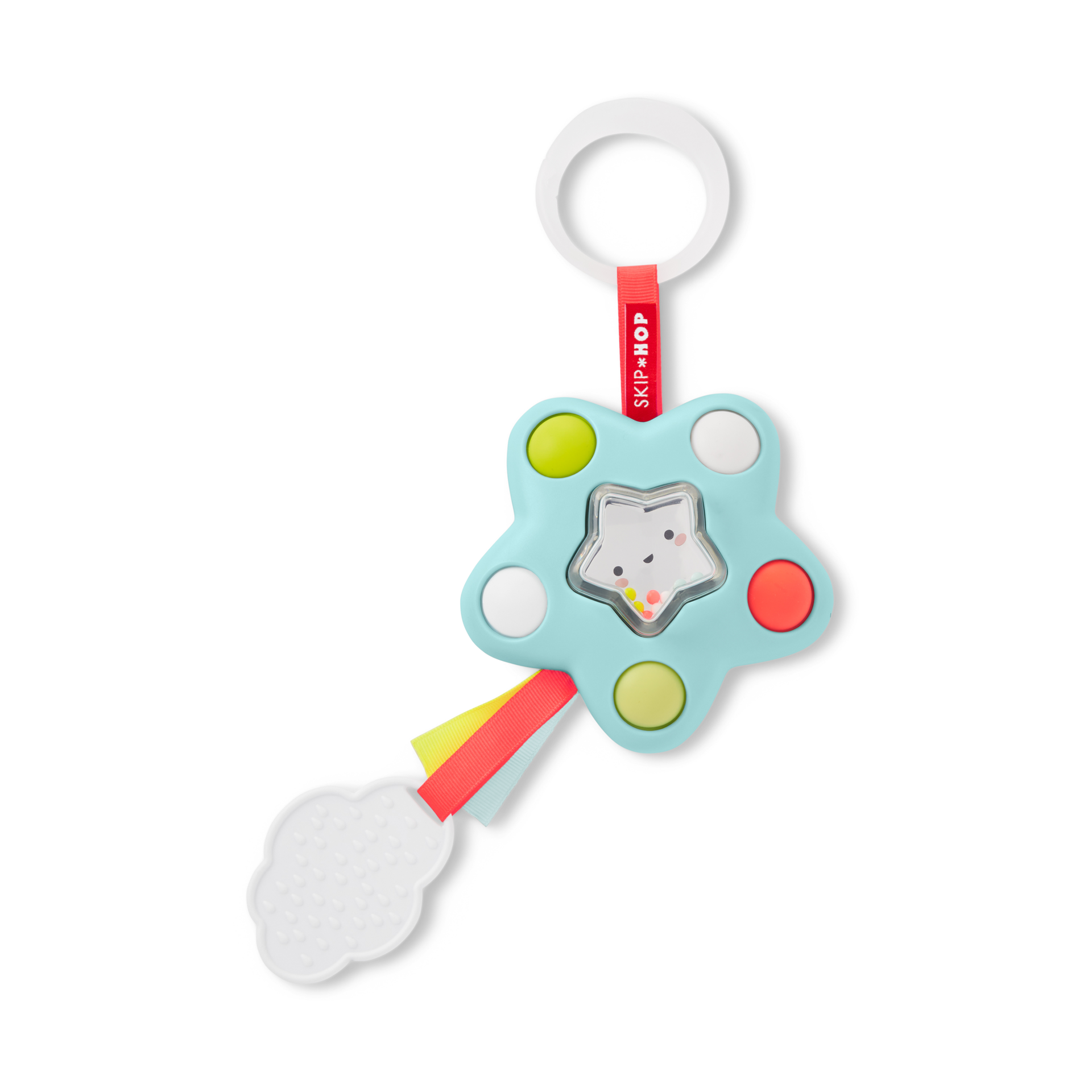 Skip Hop Silver Lining Cloud Pop Star Baby Sensory Toy.