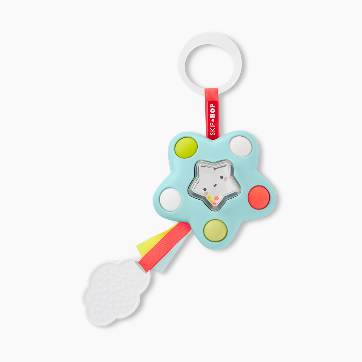 Skip Hop Silver Lining Cloud Pop Star Baby Sensory Toy.