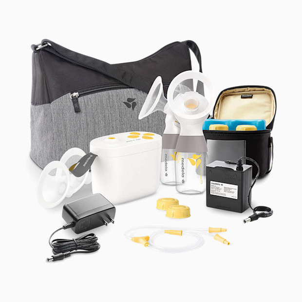 Medela Pump in Style with Max Flow Breast Pump Set with Tote Bag & Accessories.