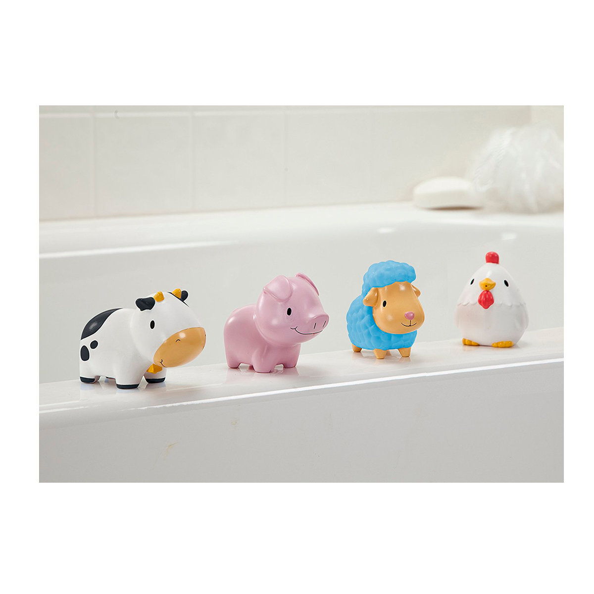 munchkin farm animal bath toys