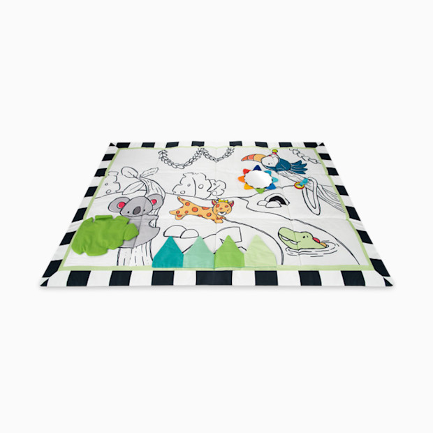 Sassy Jumbo Jungle Take-Along Activity Mat.