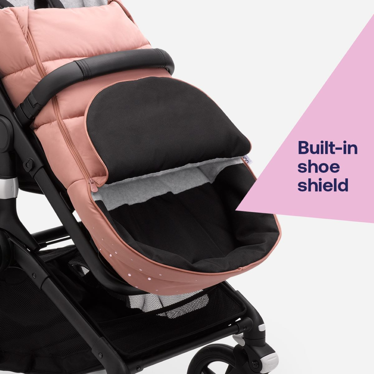 Bugaboo Footmuff - Evening Pink.