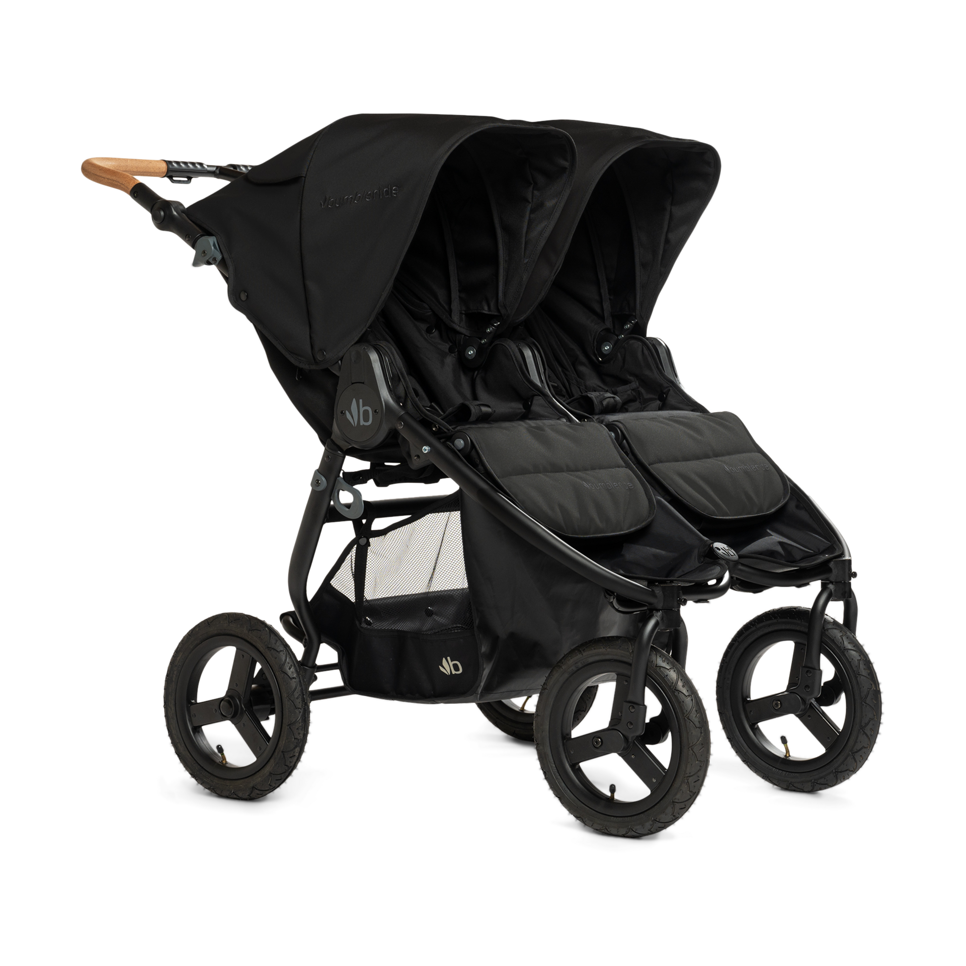 Bumbleride Indie Twin Double Jogging Stroller.