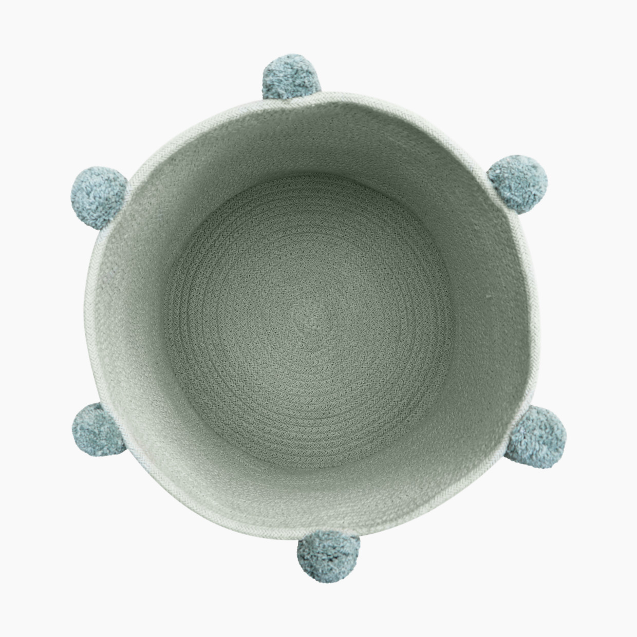 Lorena Canals Cotton Bubbly Basket - Blue Sage.