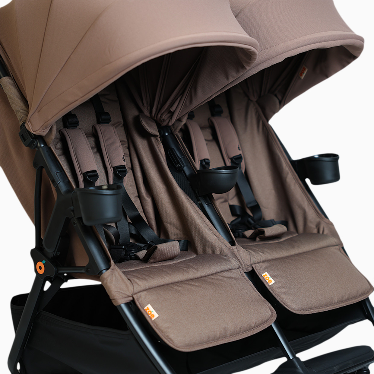 Zoe Twinᵛ³ Double Stroller - Cocoa.