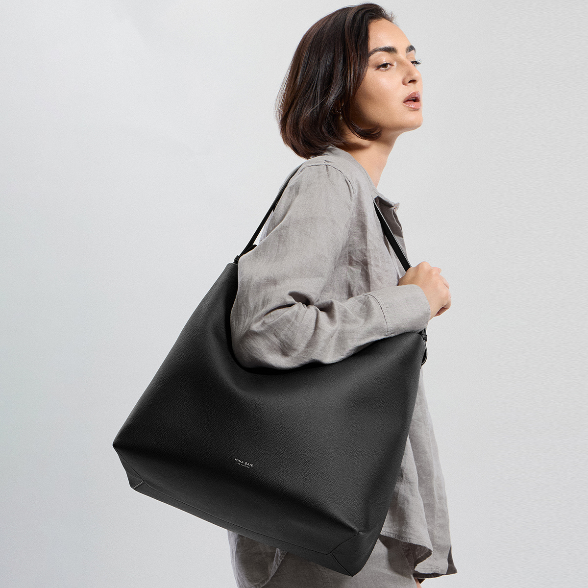 Mina Baie Harlow Diaper Bag Tote.