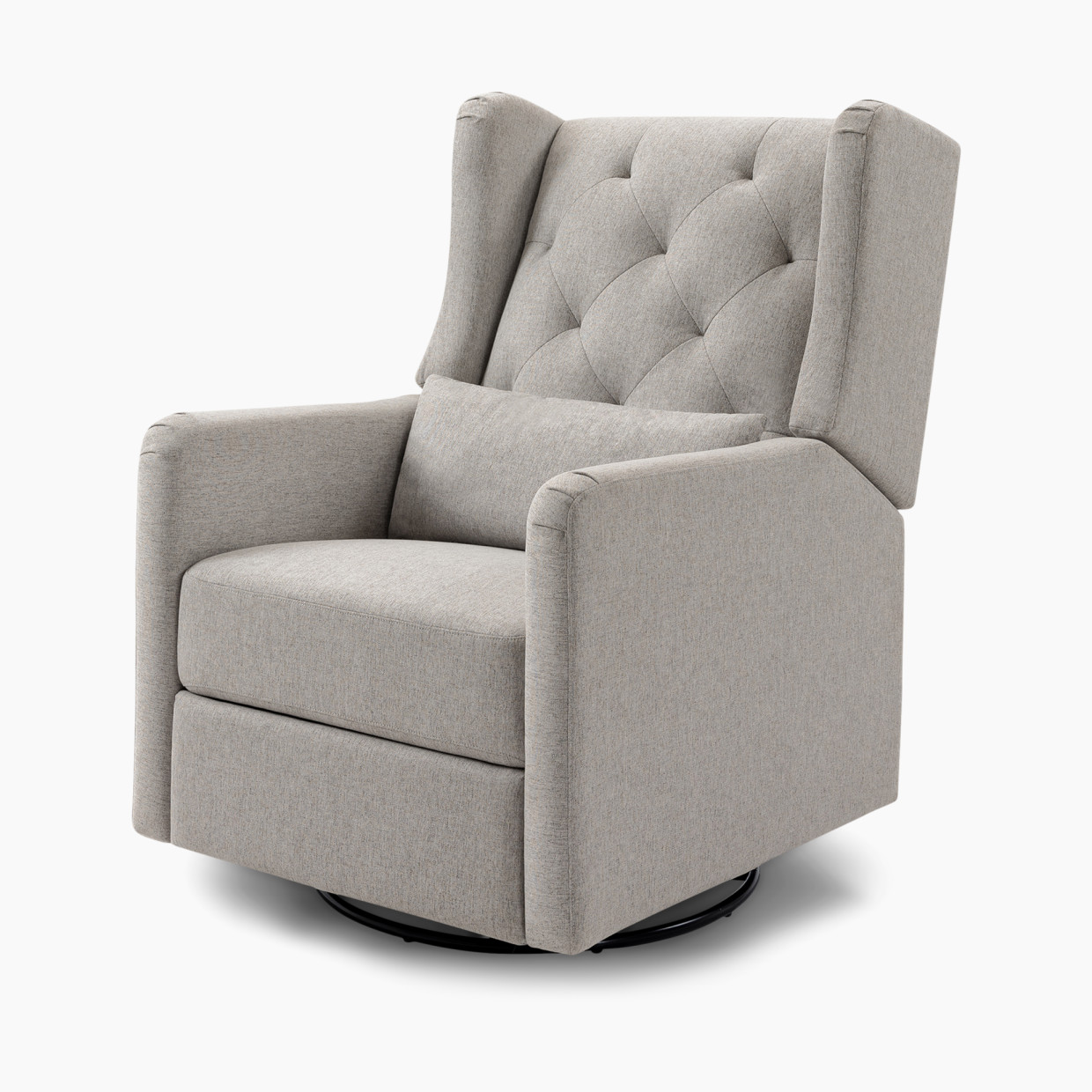 DaVinci Everly Recliner and Swivel Glider - Performance Grey Eco Weave.