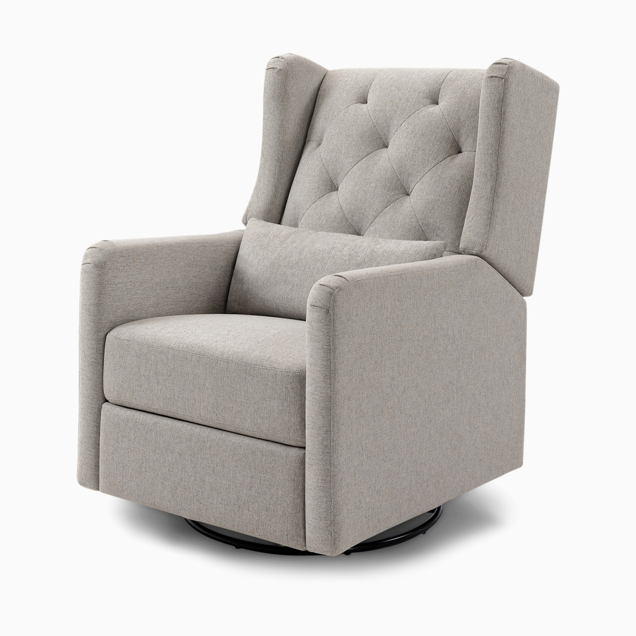 daVinci Everly Recliner and Swivel Glider - Performance Grey Eco Weave.