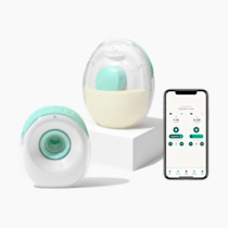 Willow Go - Hands Free Breast Pump - Wearable Breastfeeding Pump - Portable, Electric, Cordless, & 9 Levels of Hospital Grade Suction Strength - Postpartum Essentials - Double Breast Pump