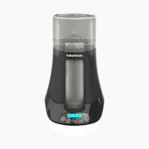 Baby Brezza Fast Baby Bottle Warmer - Baby Milk Warmer + Breastmilk Warmer Defroster – 2 Unique Temperatures for Breastmilk + Formula - Universal Fit for All Bottles, Storage Bags + Food Jars