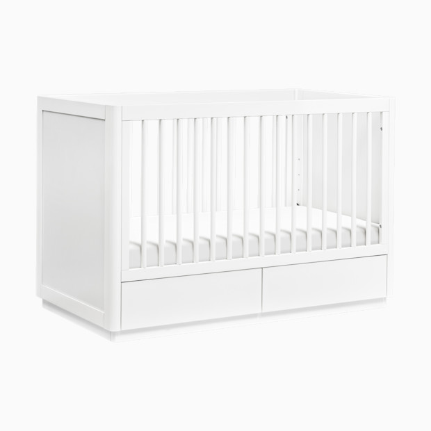 babyletto Bento 3-in-1 Storage Crib with Toddler Bed Conversion Kit.