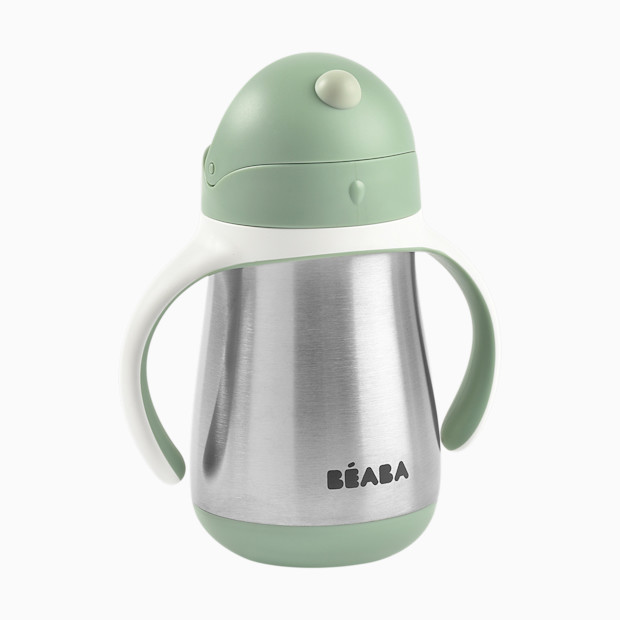 Beaba Stainless Steel Straw Sippy Cup.