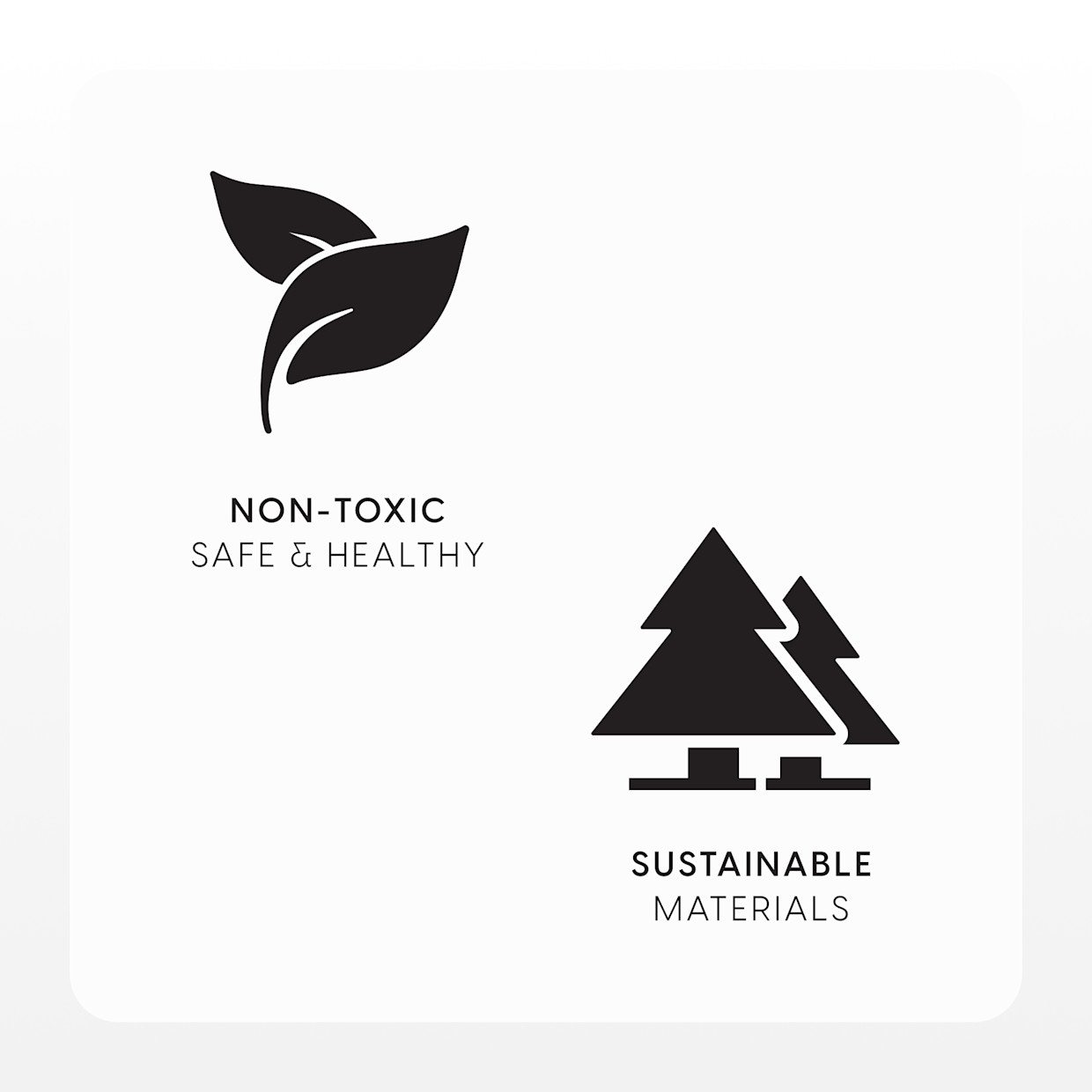 Bellini Aspen 6 Drawer Dresser - Black With Textured Oat.