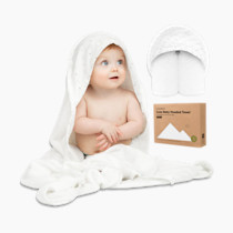 KeaBabies Hooded Baby Towel for Newborn - Viscose Derived from Bamboo Large Baby Bath Towels with Hood for Boys, Girls, Toddler, Extra Absorbent & Soft Newborn Bath Essentials (KeaStory)