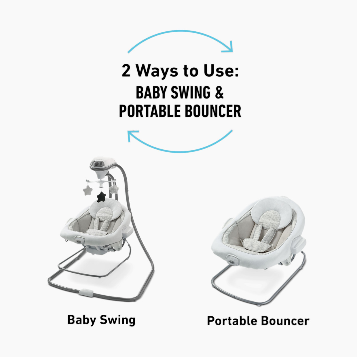 Graco DuetConnect LX Swing and Bouncer - Redmond.