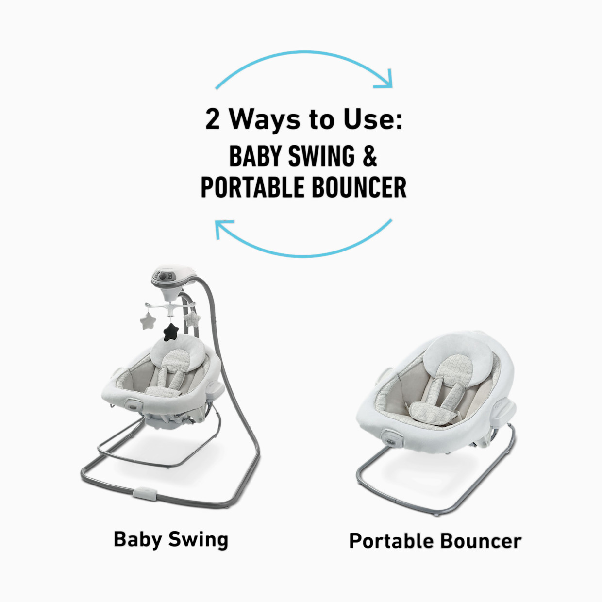 Graco DuetConnect LX Swing and Bouncer - Redmond.