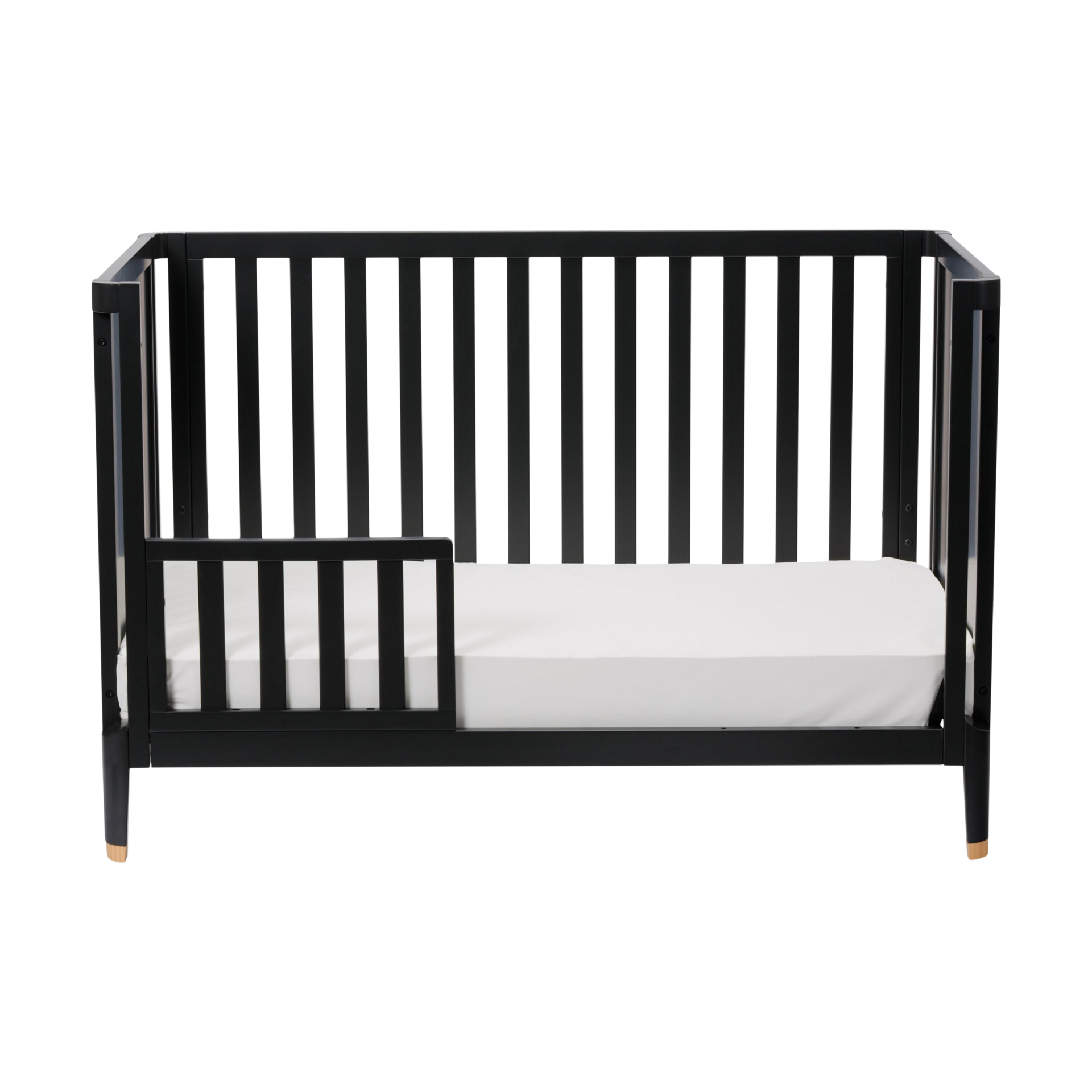 Little Seeds Toddler Slat Guardrail - Black.