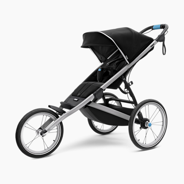 Thule Glide 2 Jogging Stroller - Black/Silver Frame -Discontinued.