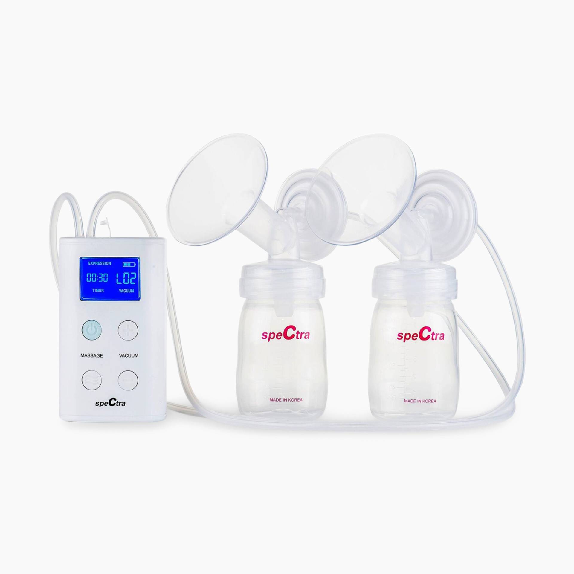 Spectra - Synergy Gold Portable - Dual Adjustable Electric Breast Milk Pump  with Tote Bag, Breast Milk Bottles and Cooler for Baby Feeding : :  Baby