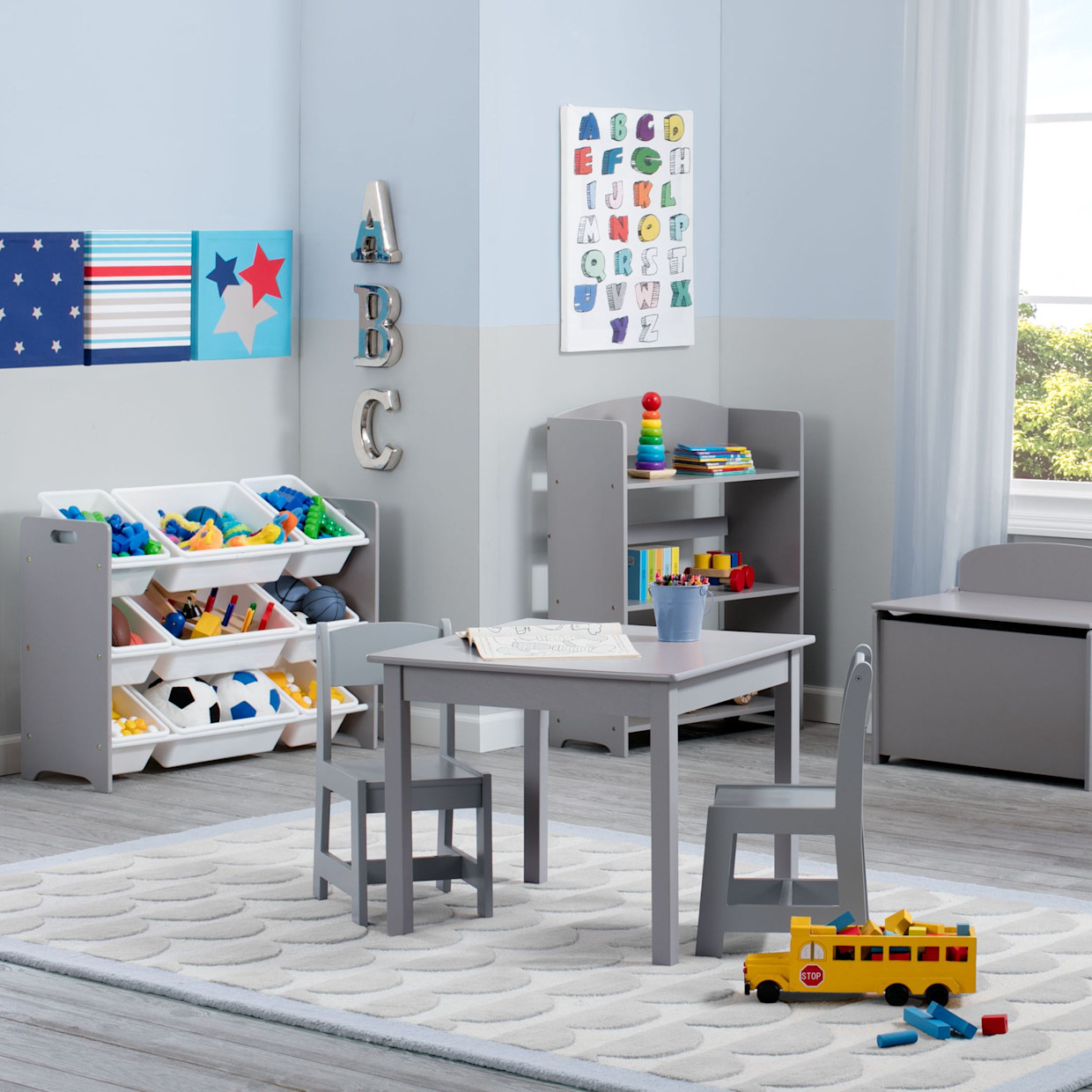 Delta Children MySize Bookshelf - Grey.