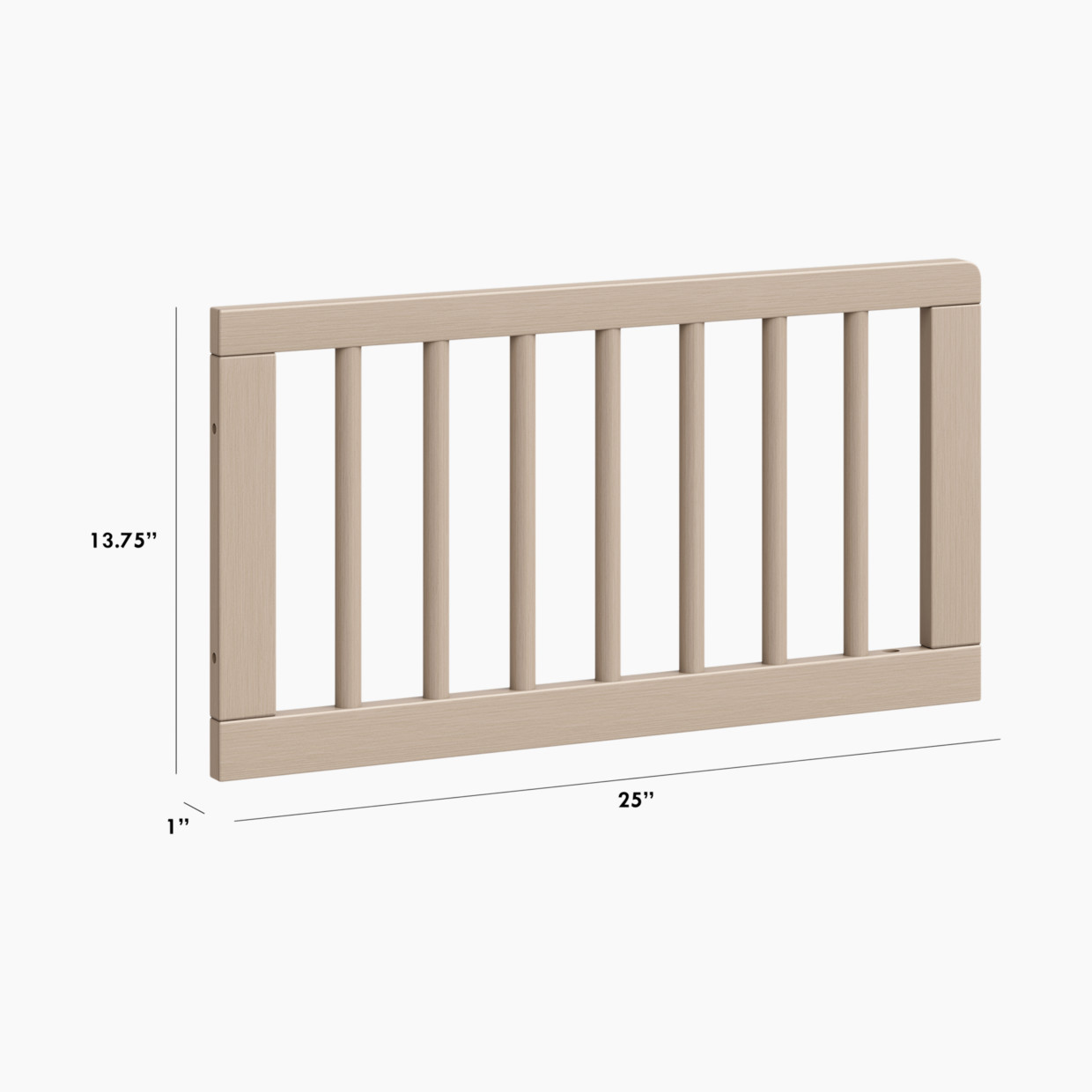 Namesake Toddler Bed Conversion Kit - Washed Pine.