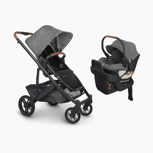 UPPAbaby Aria Infant Car Seat & Cruz V2 Stroller Travel System - Greyson.