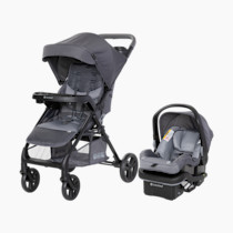 Baby Trend Passport® Cargo Stroller Travel System with EZ-Lift™ PLUS Infant Car Seat, Grey Bamboo
