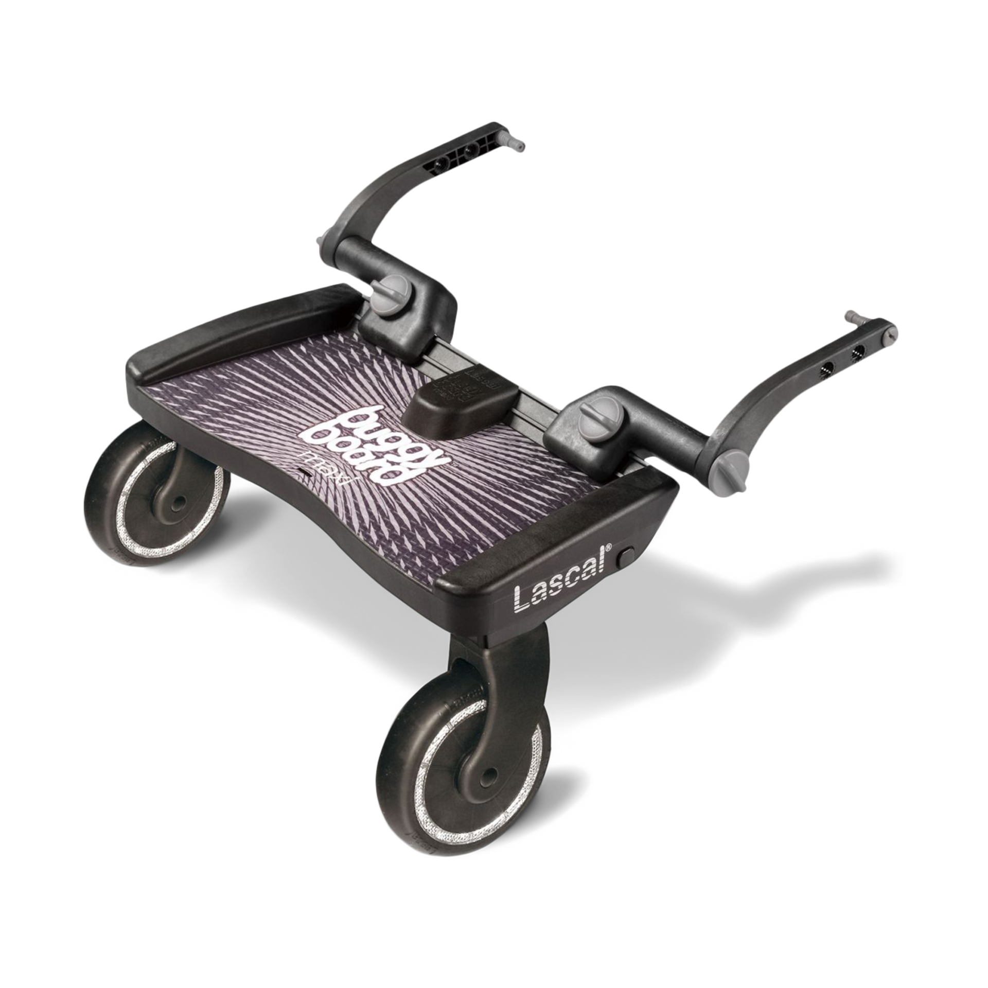 buggy board on stroller