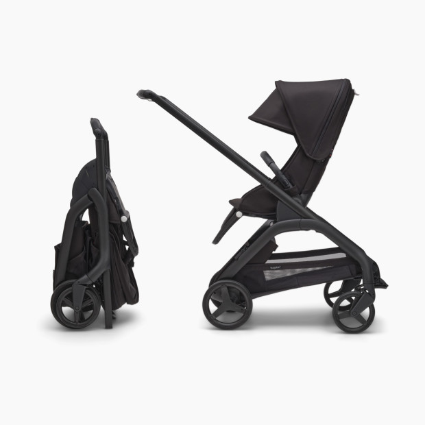 Bugaboo Dragonfly Seat Complete Stroller - Black/Midnight Black-Midnight Black.