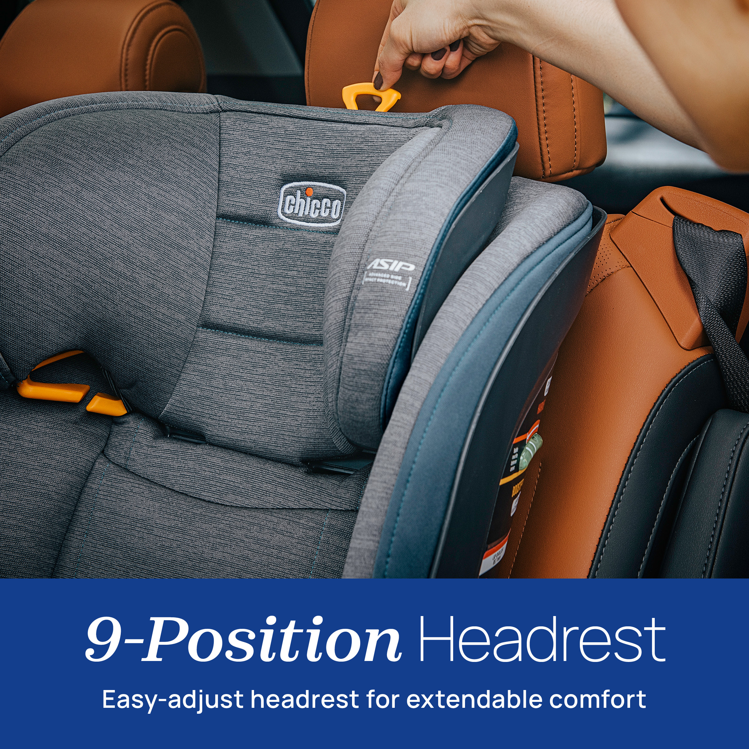 Chicco MyFit Air ClearTex Harness + Booster Car Seat.