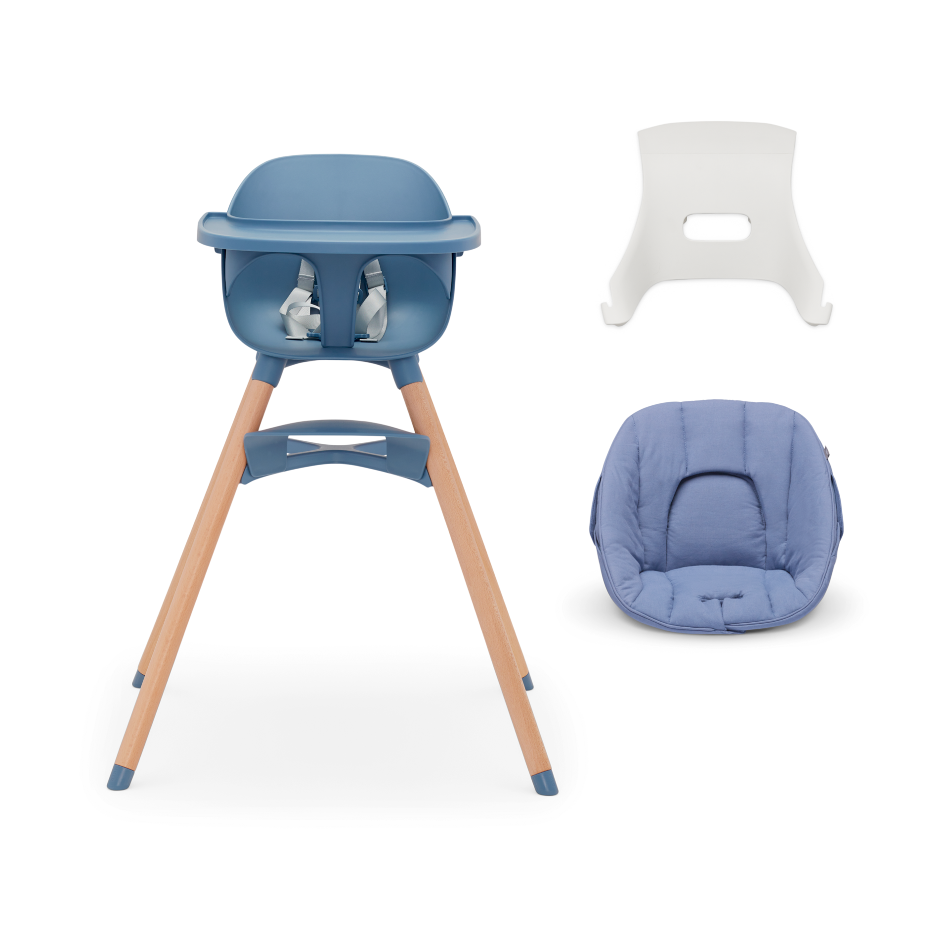 Lalo High Chair + Infant Kit.