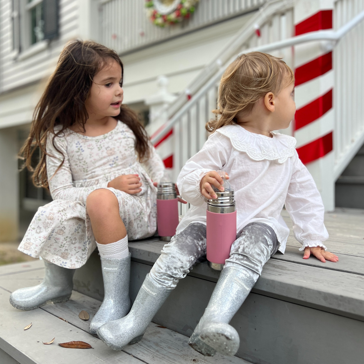 Pura Stainless Steel Convertible Sippy Cup Bottle - Rose, 11oz.