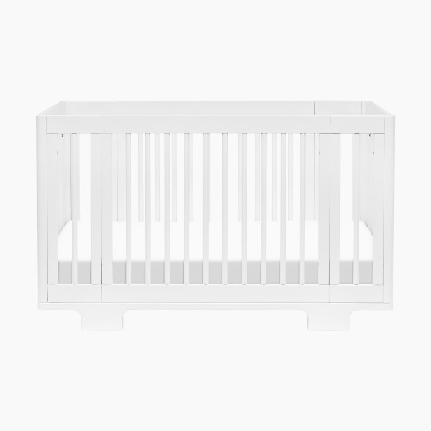 babyletto Yuzu 8-in-1 Convertible Crib with All-Stages Conversion Kits - White.