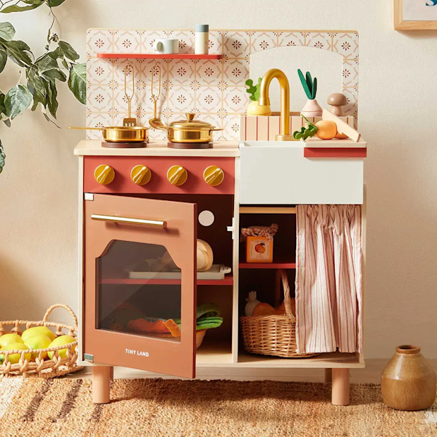 Tiny Land Mediterranean Play Kitchen.