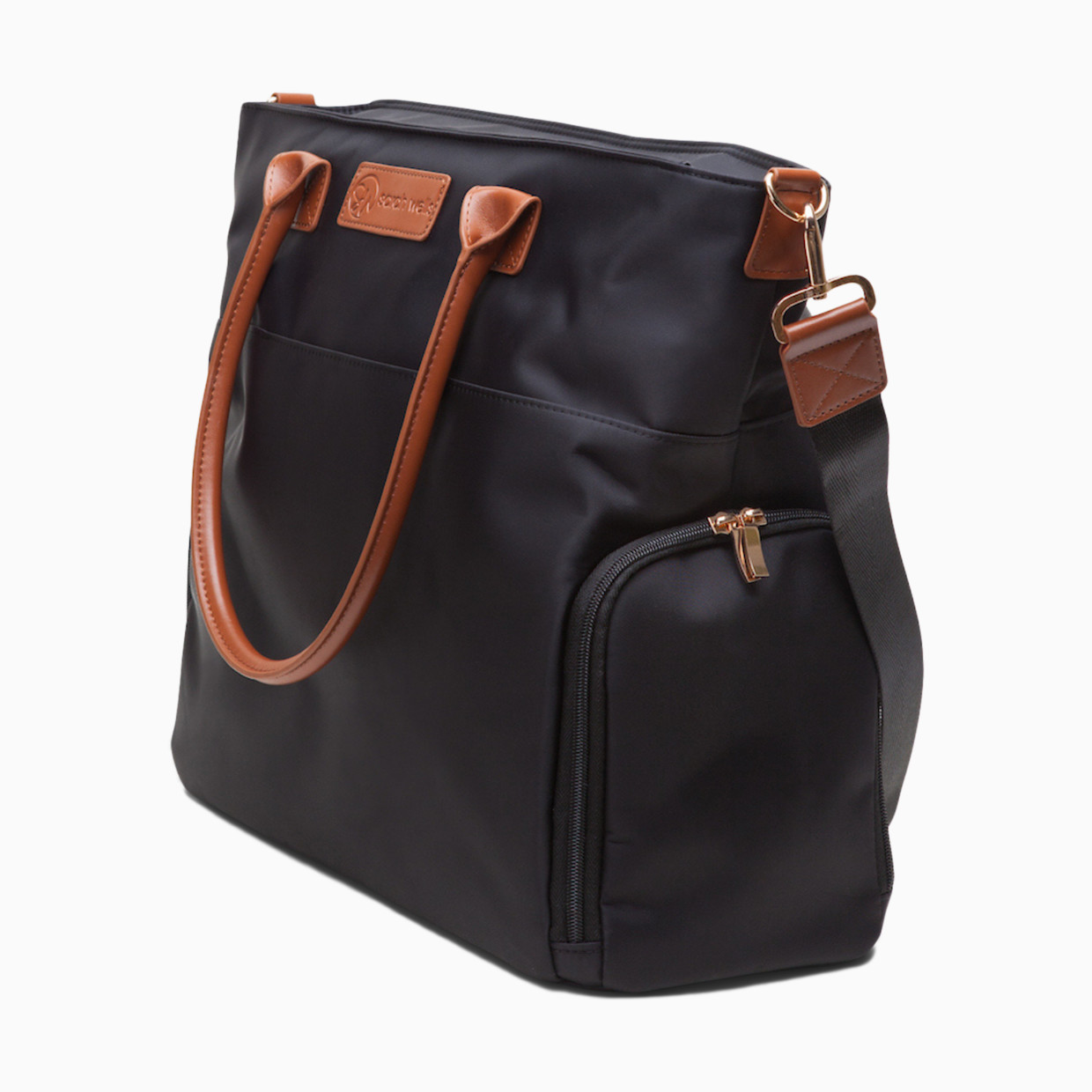 Sarah Wells Abby Breast Pump Bag - Black/Tan.