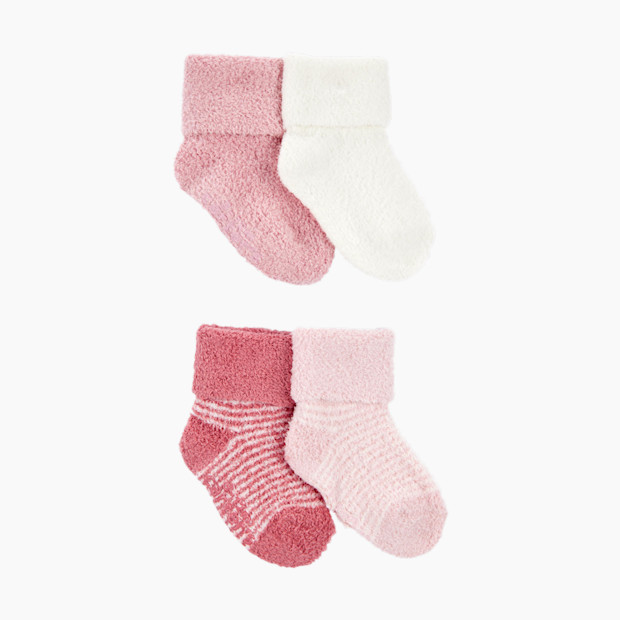 Carter's Chenille Booties (4 Pack).